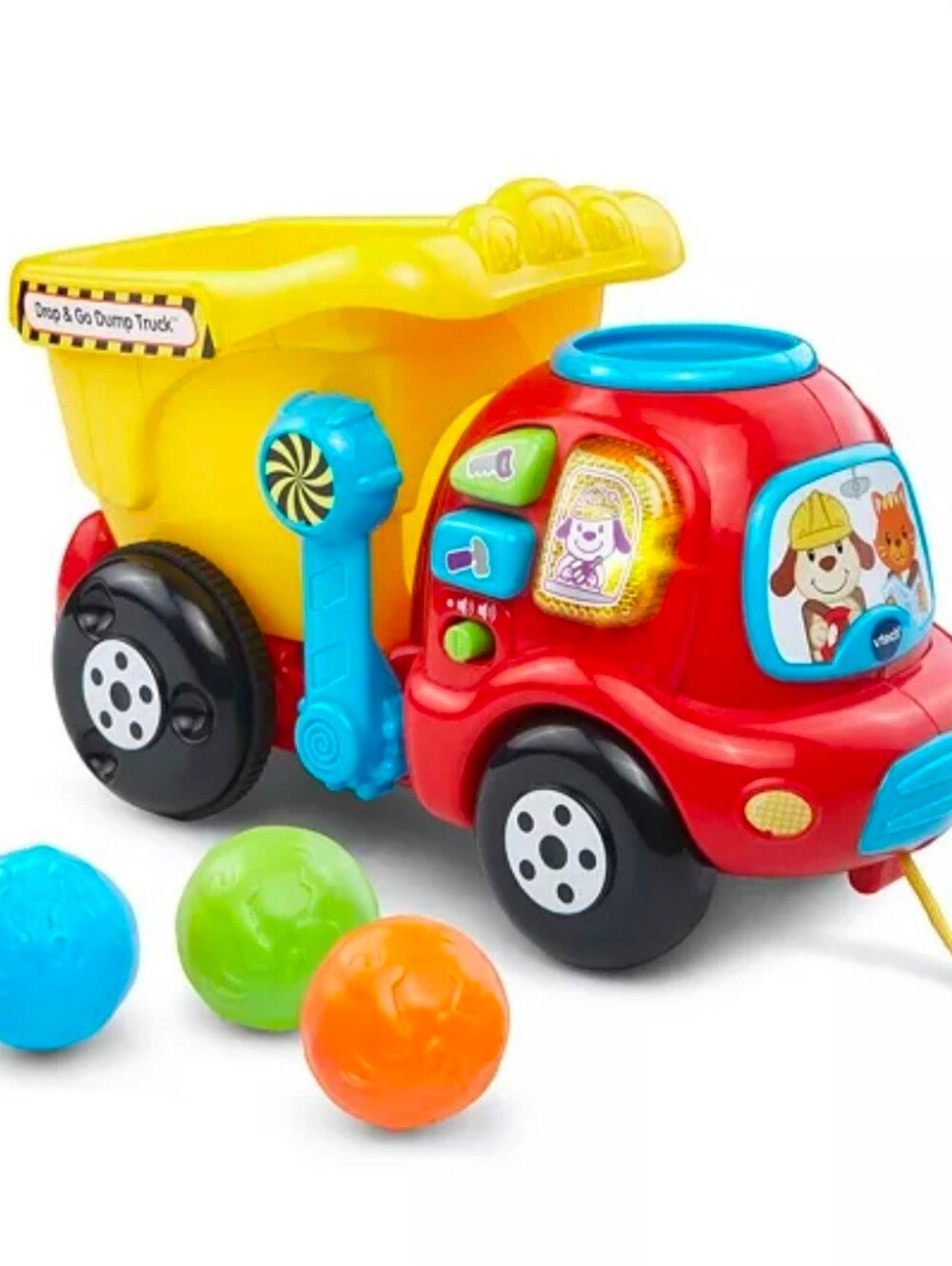 VTech Drop & Go Dump Truck - Interactive Learning Toy